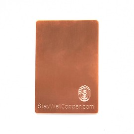 StayWell® Pure Copper Phone Patch Plate – Health & Wellness Cell Phone Self Adhesive Plate Attaches to Your Cell Phone Or Devices