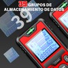 OIUBJDA Medidor de Distancia de Alta precisión,Telemetro compactas de medición,Flexometro