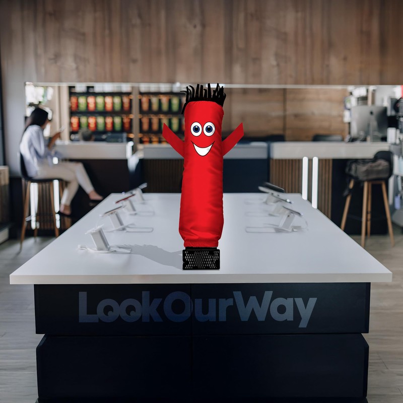LookOurWay Air Dancers Mini Inflatable Tube Man Set - 29"