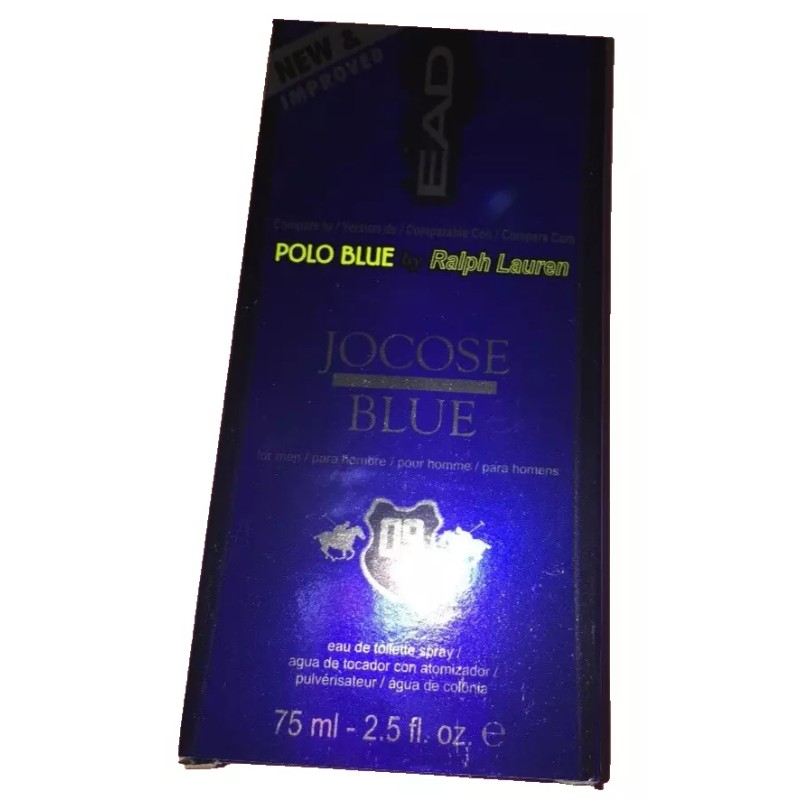 EAD Jocose Blue Cologne Spray for Men 2.5 oz 75ml