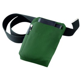 Exner Waiter's Bag Headcollar, Waiter's Halter, Belt Bag Made of Fabric for Purses & Blocks - Without Belt and Decoration, Bottle Green