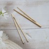 Multi-purpose Reusable Bamboo Tongs for Kitchen & Tea Teacup 3ea
