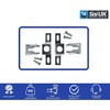 Anti Theft Security Picture Hangers Kit Spring Lock Quick Release