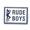 Patch Nation Rude Boys SKA Metal Button Badge Pin Pins