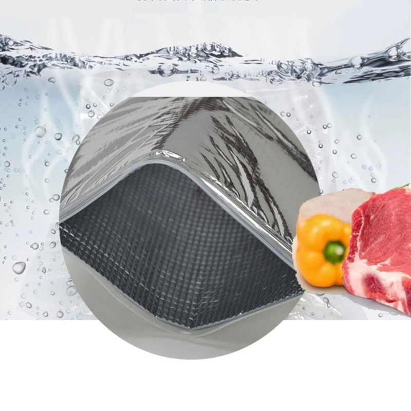 Aluminum Foil Bags, Reusable Insulated Zip Lock Bag, Food Storage