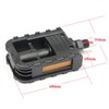 GANAZONO 2Pcs Foldable Mountain Bike Pedal Plastic Platform Pedal for