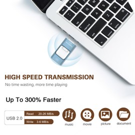 125GB USB Flash Drive, Photo Stick High Speed External USB Thumb Drives（B1