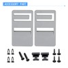 2 Pack 3316882900 RV Refrigerator Door Handle Holder Grip Black
