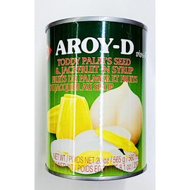 Toddy Palm's Seed and Jackfruit in Syrup, 20 oz, 565g,2 Can