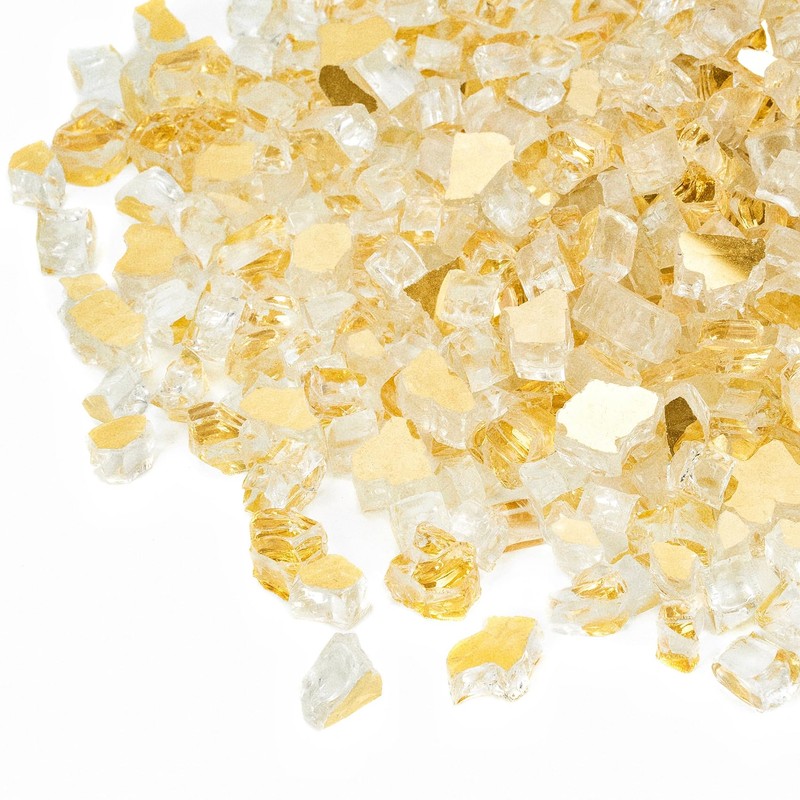 Mr. Fireglass 10 Pounds Fire Glass - 1/4 Inch High