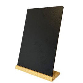 Haohana Blackboard Sign, Tabletop Type, Mini Stand, A4 Size, Double-Sided, Cute, Stylish, Cafe, Menu, Message