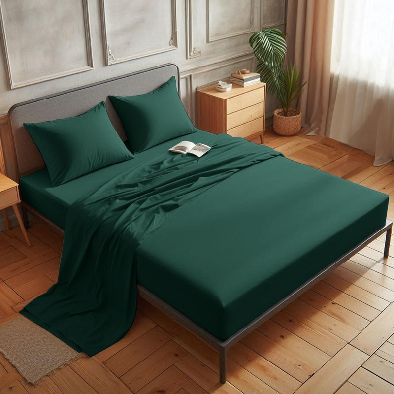 Aspire Homeware Single Fitted Sheet - 25 cm Deep Hotel