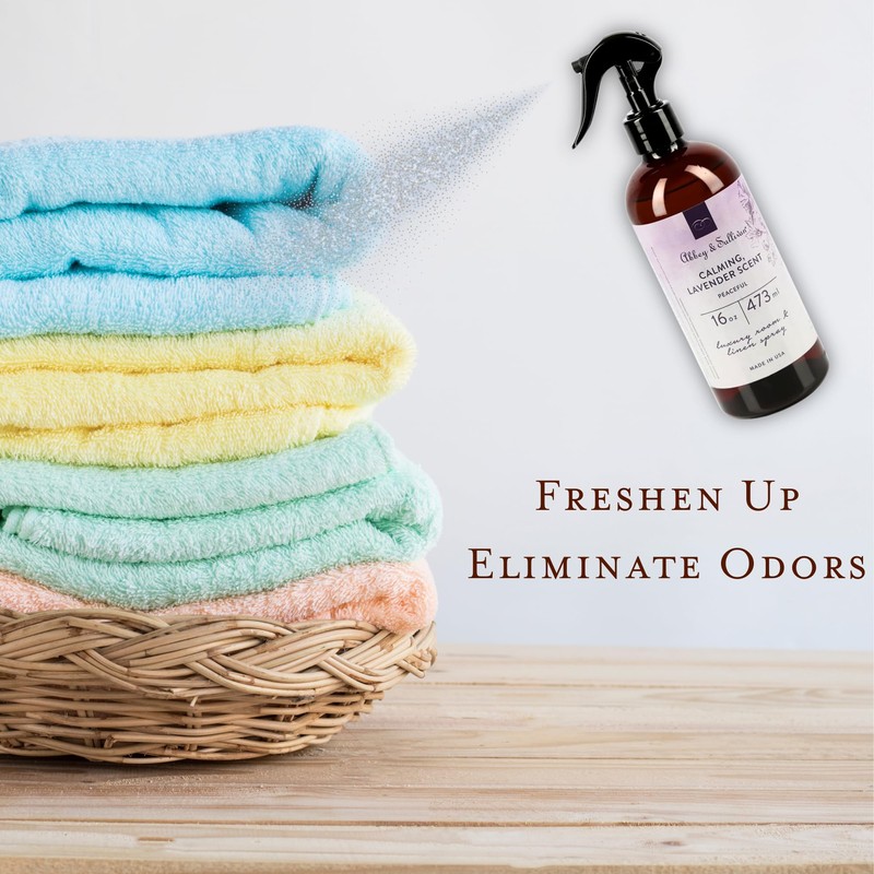 Abbey & Sullivan Linen Spray, Peaceful, 16 oz.