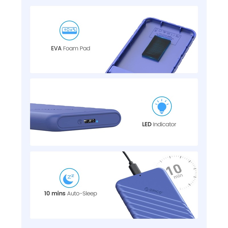 ORICO 2.5 Inch HDD Case USB 3.0 Connection SATA Hard