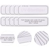 iplusmile Uv Test Strips 20pcs Uv Detection Cards for Sunscreen