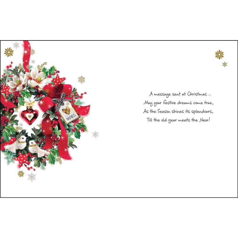 Jonny Javelin Both Of You Wishes At Christmas Card Festive