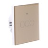 For Tuya Zigbee Light Switch 3‑Gang Remote Control Touch Switch