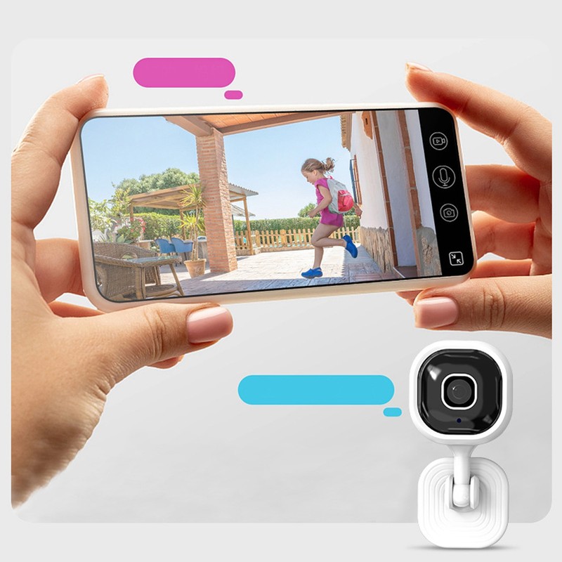 WiFi Monitoring Camera 360 Degree Panoramic View Motion Detection Smart