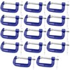 NINGWAAN 14 Pack 2 Inch C Clamp, Cast Iron C