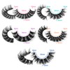 Eyelashes Russian Volume Strip Lashes 5 Styles Mixed Natural Wispy