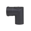 LANZZAS Pellet Pipe Bend 90° 1x Angled (Pointed Angle) Diameter