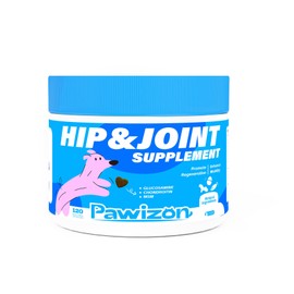 PAWIZON Advanced Hip & Joint Supplement for Dogs - 120 Soft Chews - Glucosamine, MSM, Chondroitin, Natural Anti-Inflammatory Formula for Optimal Mobility Support