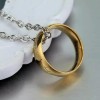 Dtup Anillo Único Tolkien Señor De Los Anillos Con Cadena