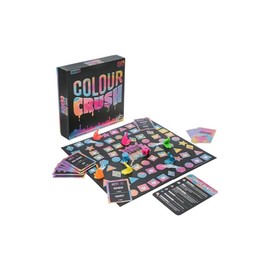 Color Crush, The Exciting Board Game of Artsy Challenges - Charades Meets Drawing Acting & Guessing, Great for Family Game Night | Paladone