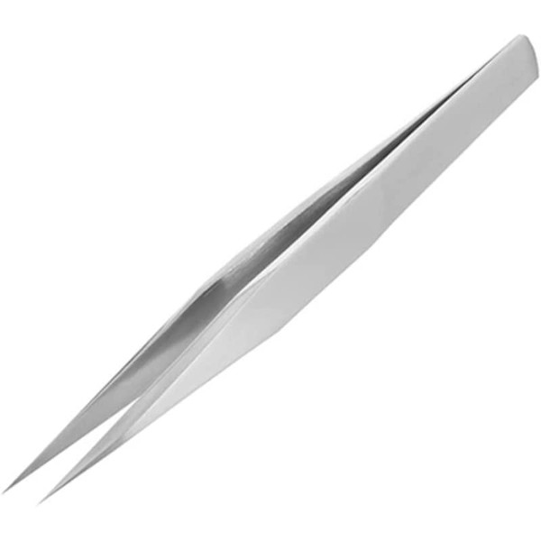 ENGINEER PT-16 Solid Arm Tweezers 125mm, Thickly designed 2.2mm arms can hold IC & Parts steadily, Made of Anti-Magnetic Stainless Steel (Made in Japan)