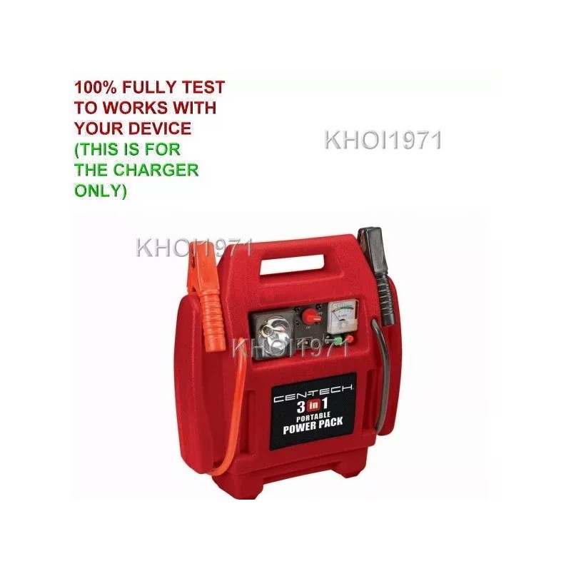 KHOI1971 CAR charger adapter for CEN TECH 4 IN 1