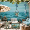Neletao Palm Tree Cast Iron Wall Hooks Outdoor Towel Hooks
