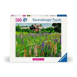 Ravensburger 12000844, Scandinavian Places Farm in Sweden, 500 Pieces Puzzle for Adults and Children from 12 Years