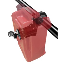 Qlzozb UTV ATV Gas Can Mount for 3L 5L Fuel Tank Barrel, Oil Tank Mounting Holder Fi...