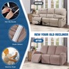 TAOCOCO Recliner Sofa Covers Stretch Reclining Couch Cover, Jacquard Recliner