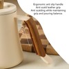 Gooseneck Kettle, Hand Drip Coffee Pot BuiltIn Thermometer and Ergonomic