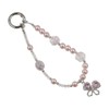 zaoalife 2pcs Phone Wrist Strap,Pearl Beaded Phone Charms,Phone Lanyard Phone