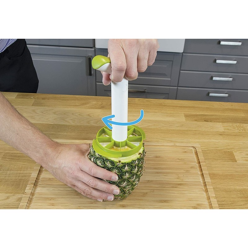 Tomorrow's Kitchen Pineapple Corer, Slicer and Wedger for Small, Medium