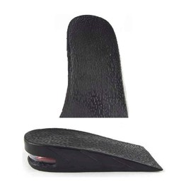 Tomotomi (3 cm UP Half Type) Secret Insole Insole! Raised Bottom - Thick Sole Insole, Black