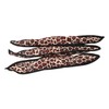FOMIYES 12pcs Leopard Print Hair Curlers Soft Sponge Hair Rollers