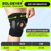 Knee Brace with Side Stabilizers for Men and Women, Adjustable