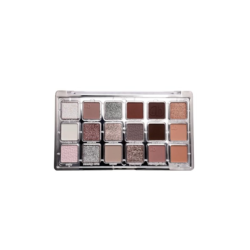 Ruby Rose Cosméticos Dear Diary Paleta de Sombras 18 Tonos