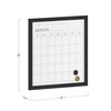 Martha Stewart Everette Magnetic Monthly Calendar Dry Erase Board with