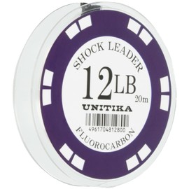 UNITIKA Compact Shock Leader FC 65.6 ft (20 m), 12LB No. 3