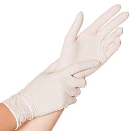 Set of 100 Franz Mensch Latex Gloves Powdered – Skin Light, , ,