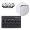 7 Inch Rechargeable Ultra Thin Russian Wireless Bluetooth Keyboard for