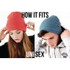 Purple Print House Scotland Lion Embroidered Beanie Hat for Men