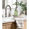 JASAI 18Oz Tea Green Soap Dispenser with Rust Proof Pump,