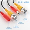 Cocar 5M/6FT Pre-made 2-in-1 BNC Video Power Cables, BNC CCTV