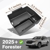 Muslogy Upgraded Center Console Organizer Compatible with 2025 Subaru Forester