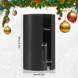 Wrapping Paper Cutter, [2Pcs] Christmas Gift Wrapping Paper Cutter Simple Fast Safe Roll Paper Cutter, Little Elf Wrapping Paper Cutter, Roll Wrapping Paper Cutter